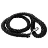 Dog Collars & Leashes Large Leash Heavy Duty Rope Braided Big Training For Medium Dogs Durable Nylon Pet Leads 110cm BlackDog