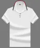 ハイエンドブランドポール半袖 Tシャツメンズ蜂ポロシャツ綿 100% ラペルビジネス韓国の夏刺繍紳士服