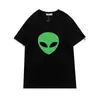 2023 alien t-shirt mens bovins Casual Tees manches courtes hip hop tops tee Punk imprimer lettre chien été femmes Skateboard Paris timbre mode