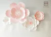 Party Decoration 4 stks Papier Bloemen DIY Achtergrond Bruiloft Kids Birthday Home Room Decor Baby Shower Bachelorette