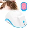 髪の成長のためのダイオードレーザーヘアヘルメット自宅での前後の髪の除去防止帽子キャップを使用する