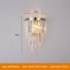 Kreatywna lampa ścienna LED do salonu Sypialnia Symsza szary krystalicznie oświetlenie w pomieszczeniach Nowoczesne wystrój domu Czarny luksusowy urządzenie