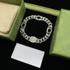 2022 Luxe ontwerp Nieuwe Fashion Men Women Link Chain armbanden ketting letters