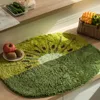 Mattor Tufting kiwi badmat fluffigt sovrum badrum mattan ingång matta yta golv kudd matta dörrmatta snyggt estetiskt hemrum dekor carpets