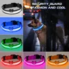 LED Flashing Pet Collar Glowing Dog Collar For Safety Walking Pet and Against Pet Lost AA