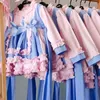 Robe pour enfants 1-6 ans bébé fille robes automne hiver robe rose vintage espagnol turc lolita princesse robe pour fille fête d'anniversaire Y220510