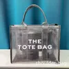 The Tote Bags Clear Jelly Bag Letters ShoppingBag Summer Beach water proof Totes Travel Crossbody Fashion Luxurys Designers Borsa a mano da donna Portafogli borse