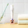 Tube de presseur de dentifrice en plastique pour la maison distributeur facile support de roulement accessoires de nettoyage des dents de salle de bain
