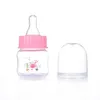 50ML Baby Newborn Nursing Nipple Bottle Silicone Pacifier Milk Water Feeding