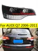 Feu arrière automatique pour Q7 feu arrière LED 2006-2011 AUDI LED feu arrière antibrouillard clignotant dynamique feux de marche arrière