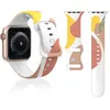 Correa de silicona blanda Morandi para Apple watch Series 7 6 5 4 3 2 SE iWatch 38MM 42MM 40MM 44MM 41mm 45mm correa de reloj