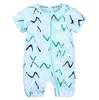 Baby Rompers Baby Summer Clothing Newborn Baby Girls Clothes Short Sleeve Cotton Romper Infant Jumpsuits