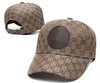 Designer Street Cap Mode baseballpet Heren Dames baseballpet 5 kleuren voorwaartse pet Casquette verstelbaar om op de pet te passen