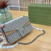 Projektantki Torby Klasyczne modne kobiety luksusowe łańcuchy Crossbody Messenger Flap ramię w torbie vintage torebki