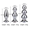 Verführerische Butt Plugs mit Diamant Prostata Massage Für Männer Weibliche Anus Expansion Stimulator Big Insert Anal Perlen sexyos spielzeug