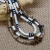 Chokers Vintage Tribal Bohemia Ожерелье Мужчина натуральный камень смесь кокосовой ракушка деревенские ювелирные украшения для него