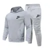 Herren Sportswear Sets Männlichen Casual Marke LOGO Trainingsanzug Männer 2 Stück Sweatshirt + Jogginghose Set 2022 Herbst Winter Mit kapuze Dicke