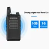 Zastone X6 Portable Walkie Talkie 400-470MHz Kids Ham Radio Transceiver Mini Handheld