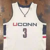 Özel Kolej Basketbol Connecticut UConn Huskies Jersey R.J. Cole Adama Sanogo Tyrese Martin Isaiah Whaley Tyler Polley Andre Jackson