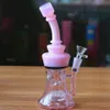 narghilè in vetro da 9 pollici a nido d'ape Bong Jet Perc Wax Dab Rig TORO Oil Rigs Pipa da fumo Fab Egg Bubblers Pipa ad acqua