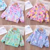 2022 Spring And Autumn New Fashion Jackets For Boys And Girls Cartoon Doodle Print Little Mouse Graffiti Long Sleeve Coat 983 E3