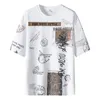 Summer Men s Shirt Prester Print Mens Hip Hop Short Sleeve Casual 100 Cotton Streetwear Op Ees O Neck 220620
