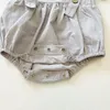 T-shirt a maniche corte scozzese in cotone per neonati estivi per neonati e tute + tuta Set di abbigliamento nati in stile coreano 220507