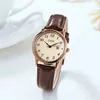 Luxus Damenuhren Damen Designeruhr Korean Fashion Kalender Casual Temperament Wasserdicht Quarz Student Damenuhr Fasf