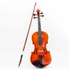 Violon de couleur naturelle instrument en bois de tilleul violon 4/4 gamme complète violon professionnel adulte et enfant de haute qualité 4/4