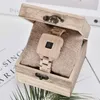 Zegarek bobo ptak przylot drewniany damski kwadratowy kwadratowy kwarc ruch zegarowy drewniany pudełko prezentowe dropwristwatches