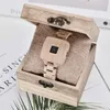 Wristwatches BOBO BIRD Arrival Wooden Ladies Stylish Square Female Quartz Clock Movement Wood Gift Box DropWristwatches