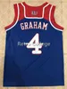 #4 Devonte Graham Kansas Jayhawks Ku Top Camisa de Basquete Todos os Tamanhos Bordados Costurados Personalize Qualquer Nome e Nome Xs-6xl Vest Jerseys colete