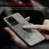 Luxe Denim Telefoon Gevallen voor Samsung Galaxy S8 S9 S10E S20 S21 Ultra S7 Edge 8 9 10PRO 20ULTRA SLIM SOFT ACHTERGAAN