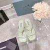 2022 frauen Sommer Sandalen nette süßigkeit Flip-flops Italien Marke MILANO Rindsleder perle Schaffell Frau Sommer Schuhe Sandale Kleine High Heels tanz