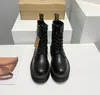 Women Boots Short Boots أنيقة مريحة سيدة البساطة الجلدية الأصلية السوستة السوستة السوست