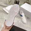 Topselling beroemd merk Casual s herenontwerper kleurblok sneakers koppelen van topkwaliteit loafers dames klassieke luxe sport student echte lederen wandelschoen