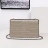 AA مصمم حقائب أوفيديا Crossbody حمل حقيبة القلب V موجة نمط مارمونت قماش فاخر بو الجلود حزام سلسلة رسول حقائب متعددة الأنماط الكتف cuA