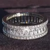 Choucong varumärke bröllopsringar lyxiga smycken 925 sterling silver fyllning strålningsform 5a kubik zirkon cz diamant ädelstenar fest kvinnor engagemang band ring