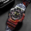 BASID Eendelig sporthorloge voor heren Waterdicht Topmerk Luxe horloges Geschenken G-stijl Digitale klokken Shock Gentleman Fashion