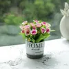 Decorative Flowers & Wreaths Creative Cement Pot Home Simulation Flower Bonsai Decoration Artificial Plant