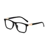 Klassieke Vintage Zonnebril Mannen Vrouwen Vierkant Kunststof Frame Luxe Designer Zonnebrillen Clear Lens Shades Eyewear