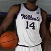 XflspNcaa Basketball Kansas K-State Wildcats Jersey Nijel Pack Mark Smith Markquis Nowell Mike McGuirl Ismael Massoud Selton Miguel Kaosi Ezeagu