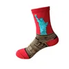Heren sokken kleuren 1 paar unisex vintage retro beroemde schilderkunst nieuwigheid grappig voor mannen vrouwen