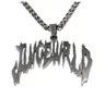 MF Doom Mm Food Fashion Brand Pendant Necklace Men And Women HipHop Personality Couple Street AllMatch Jewelry4027351