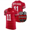 OSU Ohio State Buckeyes 2023-24 Gris NCAA College Football Jersey 7 C.J. Stroud Justin Fields Chris Olave Joey Bosa TreVeyon Jaxon Smith-NjigbaHenderson Hickman