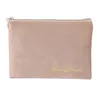 Sacs de maquillage en velours pour femmes Fashion Premium QUALITY Zipper Cosmetic Bag Pouch for Purse Toiletry Bag
