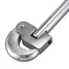 Handverktyg 1 st 11 tum justerbar bassäng skiftnyckel VVS Tool Tap Sink Skanner Plumbershand