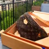 المصممين حقائب الخصر الفاخرة عبر الجسم أحدث حقيبة يد Bumbag Fashion حقيبة الكتف البني بوم حزمة مراوح louise Purse vutton Crossbody viuton bag