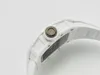 ZF Business watch V4 Versão atualizada Movimento automático da máquina Boca anelar de cerâmica branca Amortecedores brancos especiais importados da Suíça 055