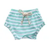 Shorts Summer Toddler Boys Girls Cotton Striped Children Fashion Kids Clothing